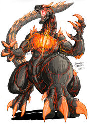 Burning godzilla