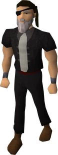 Bandana and eyepatch equipped
