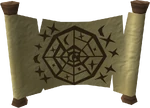 Astronomical chart hanging