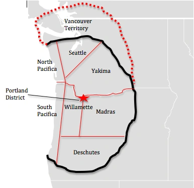 Portlandia map