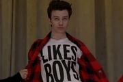 Kurt hummel likes boys t-shirt