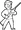 Single shotgun icon