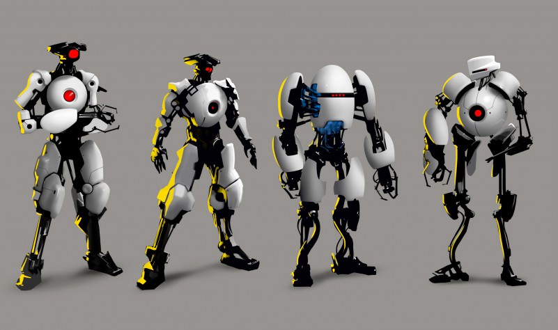 portal 2 atlas wallpaper. portal 2 atlas and p-body