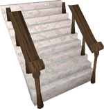 Marble stairs