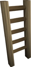 Oak ladder built