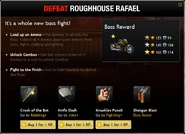 Defeat Roughhouse Rafael