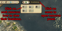 Resource displaypanel