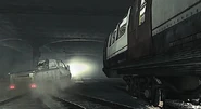 SAS commandos pursuing train Mind the Gap