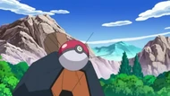 EP697 Ash atrapando a Roggenrola