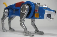 Blue lion toy