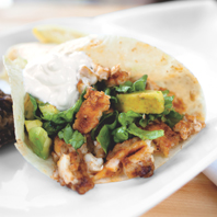 Blackened Catfish Taco