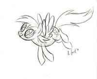Lauren Faust Derpy Hooves sketch