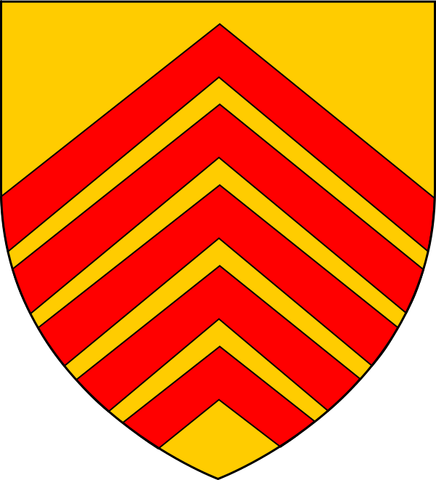 File:Or-chevronels-gules-5.svg