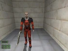 Gordon red suit shotgun