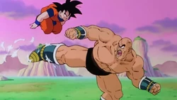 NappaAttacksGoku