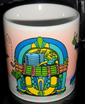 Presents 1991 kermit mug 2