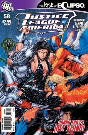 Cover for Justice League of America #58