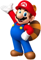 Raccoon Mario