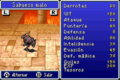 Estadisticas Sabueso Malo