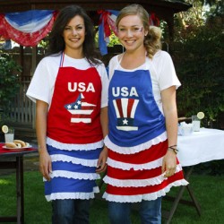 250px-4th of July Apron Holiday Craft Project