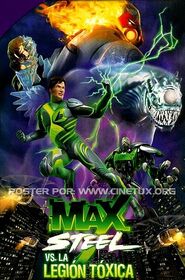 Max steel vs la legion tóxica logo