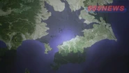 Great Tokyo Earthquake map anime 