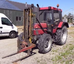 Case 4230 with WIFO forklift