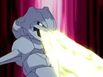 EP407 Steelix usando dragoaliento