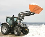 Steyr 4115 Profi Kommunal MFWD (silver)