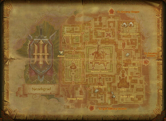 Map nezebgrad