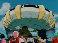 EveryoneLookingAtFrieza'sSpaceship