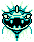 Shantae GBC - sprite - waterfall fish.gif