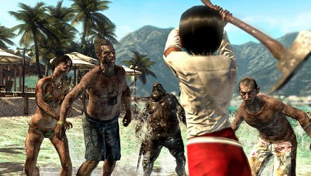 Image - Xian Mei fights off horde.jpg - Dead Island Wiki