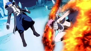 Natsu vs. Jellal
