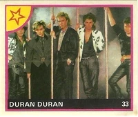 Duran duran portuguese sticker