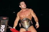 Richards as the ROH World Champion
