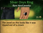 SilverOnyxRing