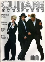 GUITARE & CLAVIERS . N° 72 . MARS 1987 magazine duran duran