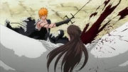 Bleach-308-Ichigo-slices-Aizen