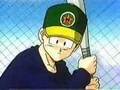 GohanPlayingBaseballAtHisHighSchool