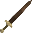 Bronze longsword detail old