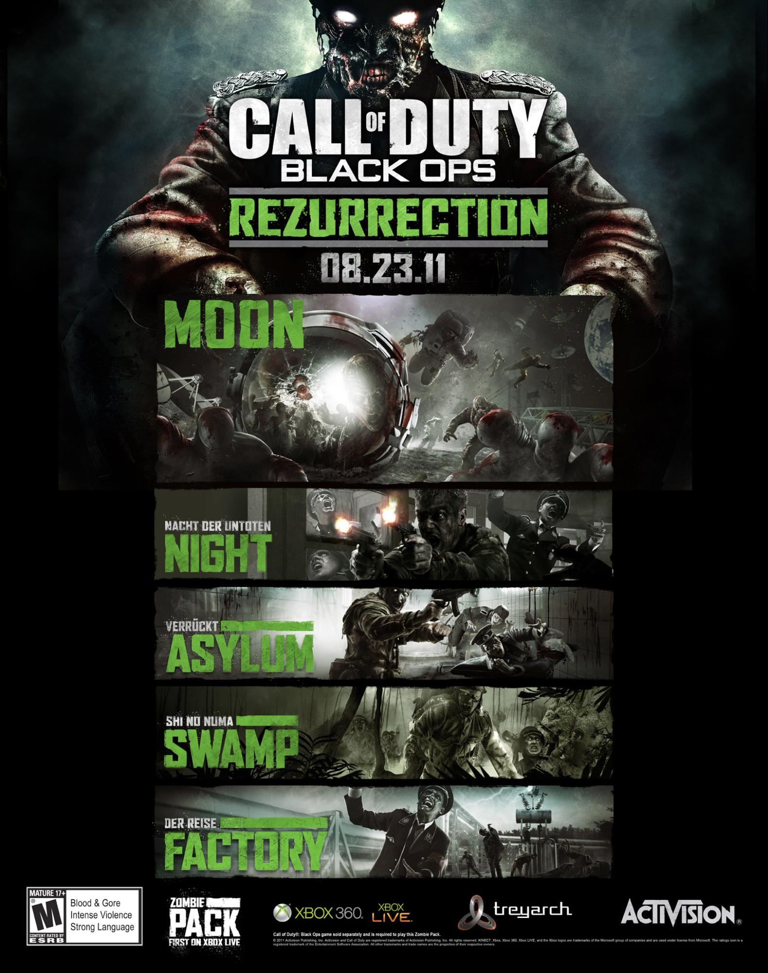 call of duty black ops 1 maps