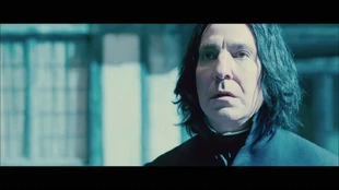 Severus in front of the house of potters