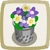 White Flower Pot