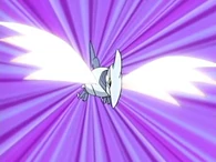 EP452 Skarmory usando ala de acero