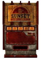 SunsetSarsaparilla vending machine