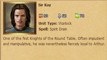 Sir Kay Status Window