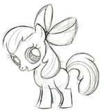 Apple Bloom Sketch