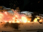 Explosionen auf der Voyager Deck 5; Sektionen 10 bis 53 2