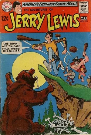 Cover for Adventures of Jerry Lewis #111